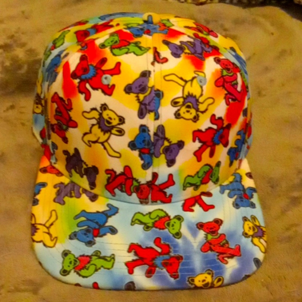 Grateful Dead Tie-Dye Snapback Hat